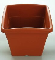 Viereck-Großcontainer Terrae Quadro terracotta
