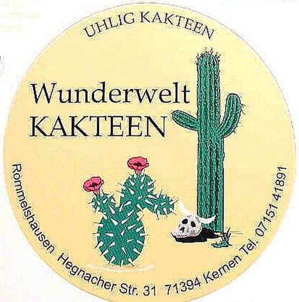 Kakteenaufkleber