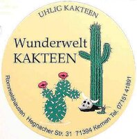 Kakteenaufkleber